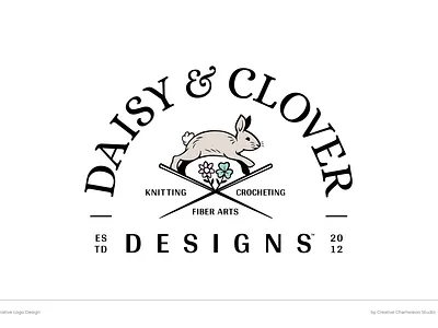 Illustrative Logo | Daisy & Clover Designs branding design graphic design graphic design illustration illustrator logo typography