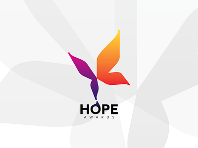 Hope Awards Logo Design awards branding graphic design hope idea kamarul izam logo logo design logo inspiration malaysia