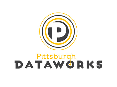 Pittsburgh Dataworks Logo branding design graphic design logo vector