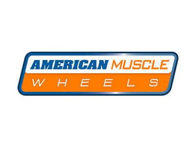 American Muscle Wheels Logo branding design graphic design logo vector