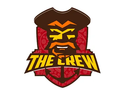 The Crew (men's group) Logo branding design graphic design illustration logo vector