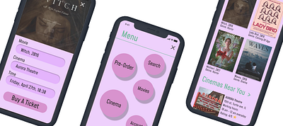 Watch&Snack app's thumbnail app design ui ux