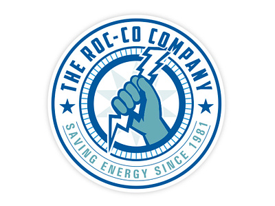The Roc-co Company Logo branding design graphic design illustration logo vector