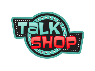 Talk Shop Logo branding design graphic design logo vector