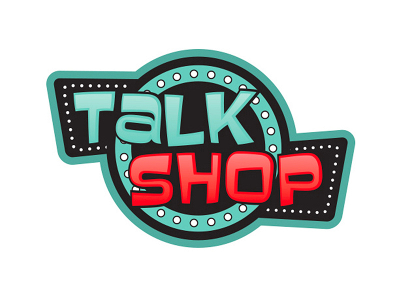 Talk Shop Logo branding design graphic design logo vector