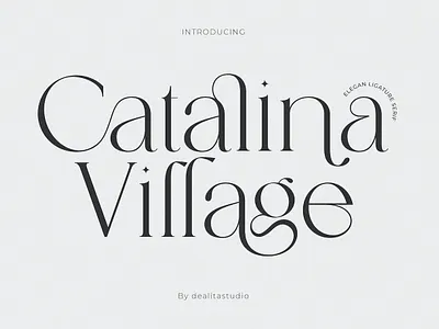 Catalina - Classy Ligature font branding calligraphy display display font font font awesome font family fonts graphic design lettering logo modern font modern fonts sans serif sans serif font script serif font type typeface typography