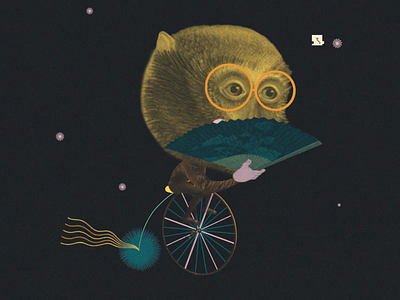 Monkey 🐵🚲 after effects animation design digital art dojo studio illustration motion