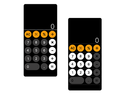 Calculator for a phone calculator daily design figma ui