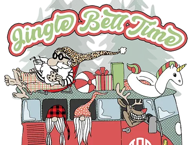 Christmas art branding christmas design graphic illustration logo shirt ui vector