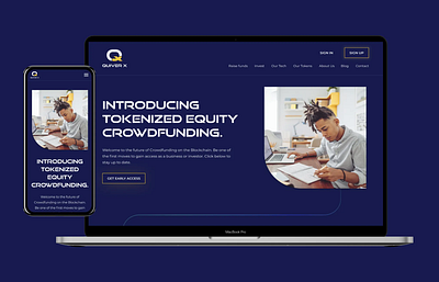 Crowdfunding Landing Page landing page ui web design
