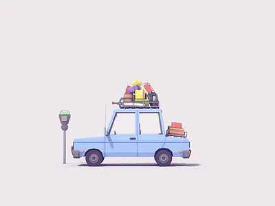 Traffic penalty - animation animation art branding cartoon character design drawing illustration logo ui vector