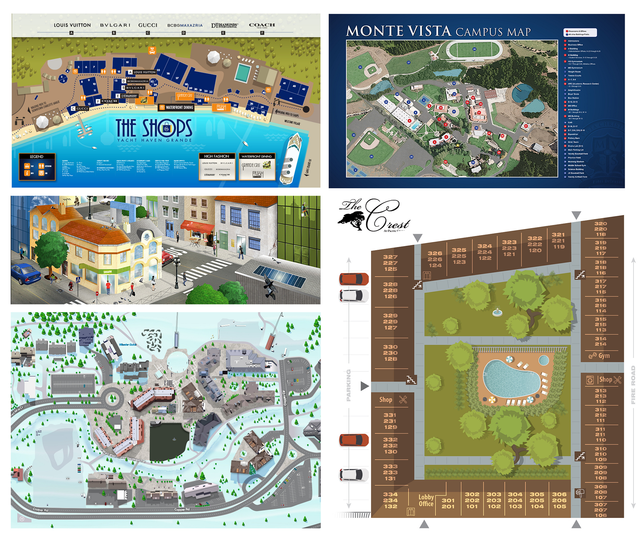 Maps Collection by Andre Adams of Tradigital Designs on Dribbble