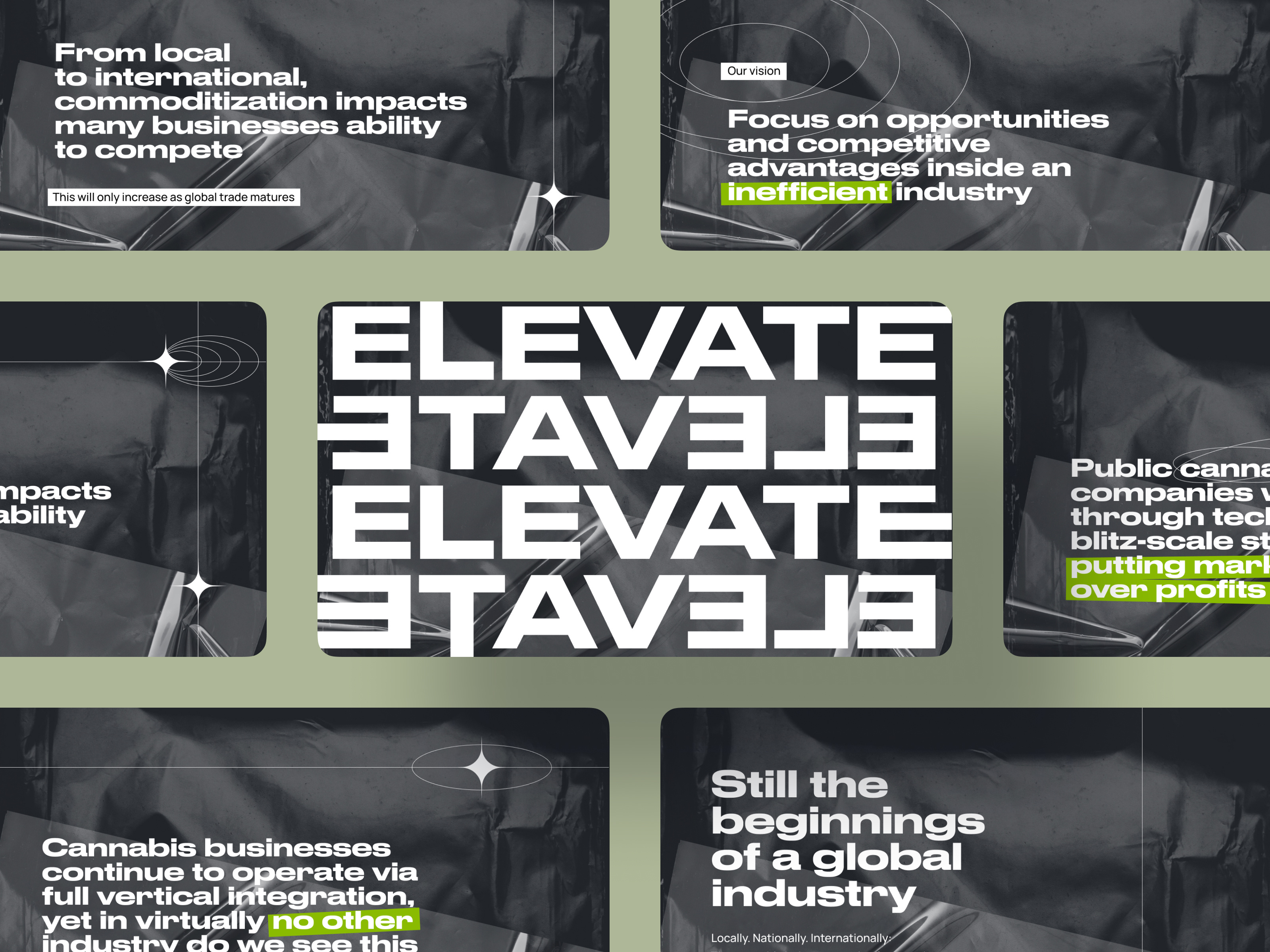 Example of Presentation, Pitch Deck Design