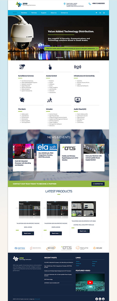 ZMR Website web design