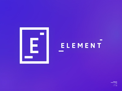 Element Design System Logo bayer branding brandmark design system logo e element elements lettermark logo