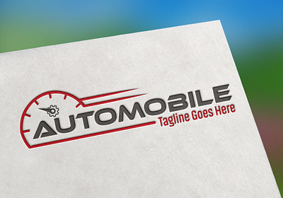 Automobile Servicing Logo Design automobile logo brand identity branding design graphic design logo