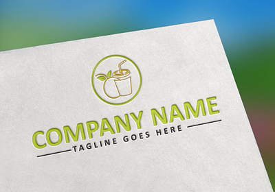 Juice Company Logo branding graphic design juice company logo logo logo design