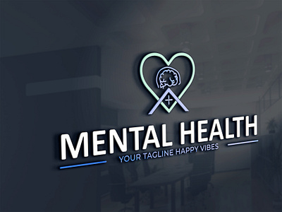 Mental Health Logo branding graphic design logo logo design medical service logo mental health logo
