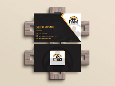 Fitness card banner design book building booklet business card catalog company profile creative brochure design graphic design logo