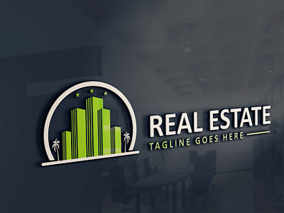 Real Estate Logo branding graphic design logo logo design real estate logo real estate logo design
