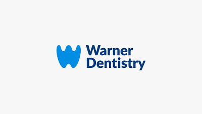 Warner Dentistry logo animation 2d animation branding design graphicdesign logo logoanimation motion graphics vector