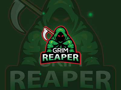 Grim Reaper Logo E-Sport Gaming game