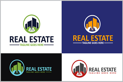 Real Estate Logo branding graphic design logo real estate logo