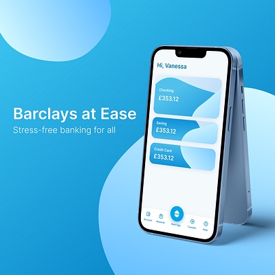 Barclays Voiceover banking fintech interactiondesign protopie ui ux