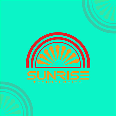 Sunrise Technologies Logo abstract logo best logo branding creative logo design dsign dsignartifex graphic design logo logo kid logo mark logopolio logos modern logo sunrise technology vect plus