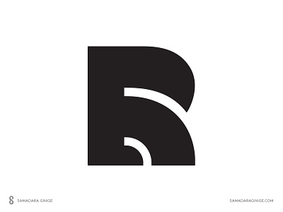 Letter R 🙂 brand design identity letter logo mark minimal monogram samadaraginige simple typography