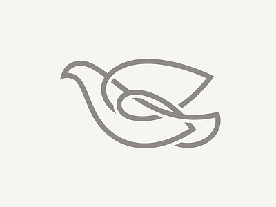 Bird Logo animal bird brand branding business dove eagle fly free freedom line logo modern peace pigeon sky symbol wedding wing wings