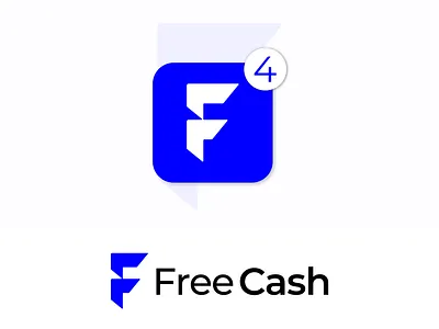 Free Cash, (Letter F) - Modern Letter Logo Design Concept bank logo branding f f app logo f creative logo f icon f letter logo f logo f logo mark f unique logo free cash free cash logo graphic design letter mark logo logo logo design logo make money logo
