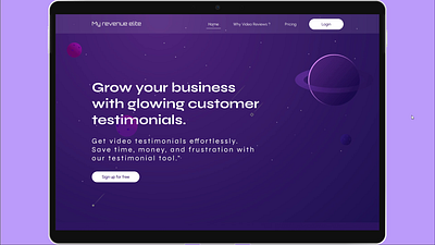 My Revenue Elite branding design motion graphics ui ux