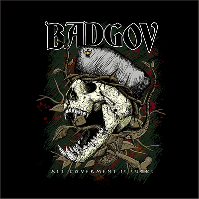 BADGOV #1st edition clothing design design digital hand drawn graphic design hand drawn handrawn logo hoodie design illustration logo merch merchant
