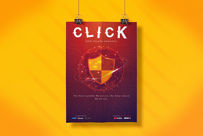 Cyber Security Awareness Poster Design advertising awareness awareness poster brochure business card campaign flyer illustration instagram instagram post logo marketing poster poster design social media post