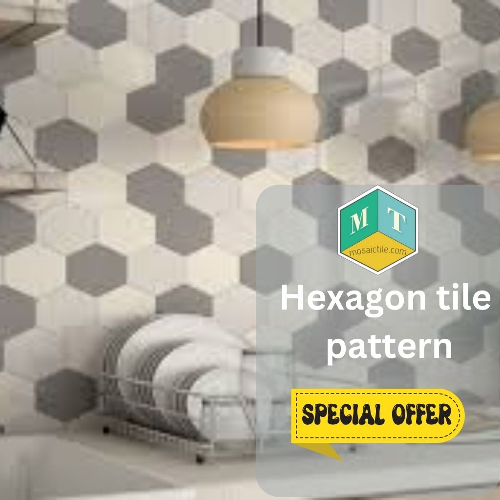 Hexagon tile pattern by Mosaic Tile on Dribbble