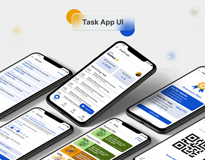 Task App UI app ui design design figma figma design illustration logo mobile app ui prototype ui web app ui