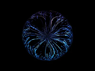Light Ball 3d animation ball cycle design graphic design light line loading loop motion motion graphics sphere