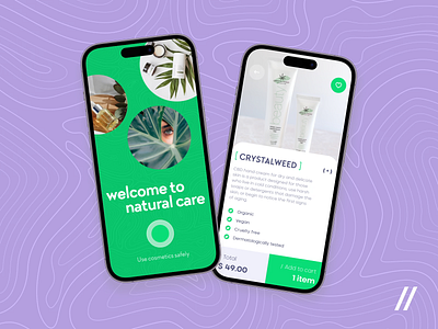 Beauty Care App (Android, iOS) android app beauty branding design health illustration ios logo mobile online products purrweb tracking ui ux wellness
