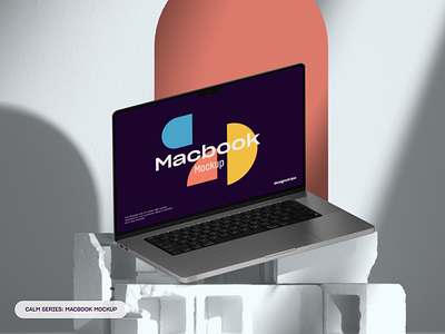 Calm Series: Macbook Mockup | In-browser Mockup Creator brand brand identity branding design macbook mockup presentation screen design showcase ui design web design