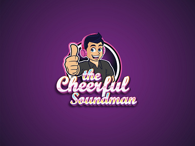 The Cheerful Soundman soundman logo