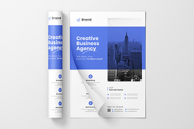 Business Flyer Design Template branding business flyer design template design flyer design graphic design ui ux vector