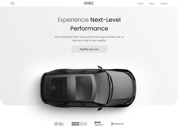 OVEC Landing Page by Çağrı Anıl Okumuş on Dribbble