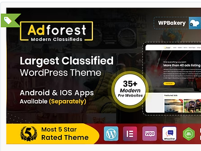 AdForest - Classified Ads WordPress Theme wordpress theme
