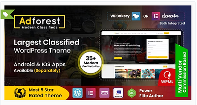 AdForest - Classified Ads WordPress Theme wordpress theme