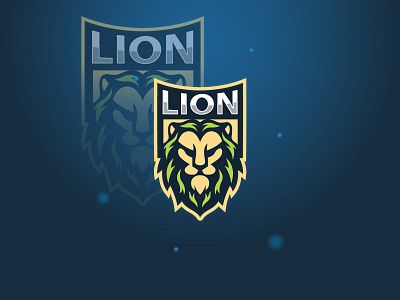 Lion Logo E-Sport Gaming symbol