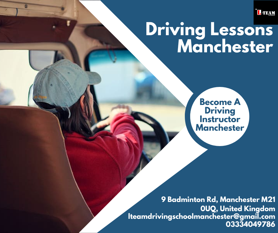 Driving Lessons Manchester by L Team Driving School on Dribbble