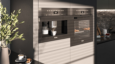 Kitchen visualization 3d design interior kitchen visualization