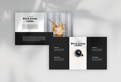 Black Honey - Coffee Google Slides Template #3 app branding design graphic design illustration logo typography ui ux vector