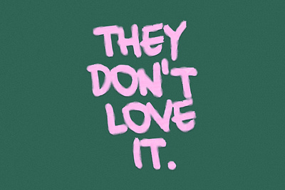 "They Don't Love It" Jack Harlow Posters advertisement advertising branding custom type design fonts graphic design illustration jack harlow jackman lettering logo music photoshop poster poster design rebrand spraypaint they dont love it typography